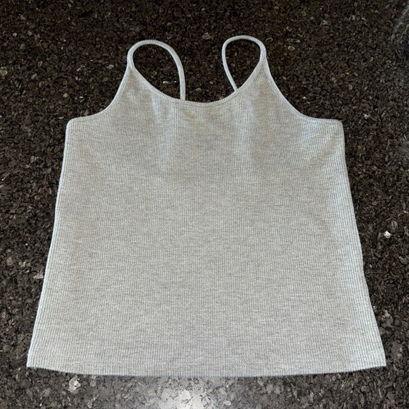 Rolla’s Gray Ballet Ribbed Camisole - Picture 4 of 6